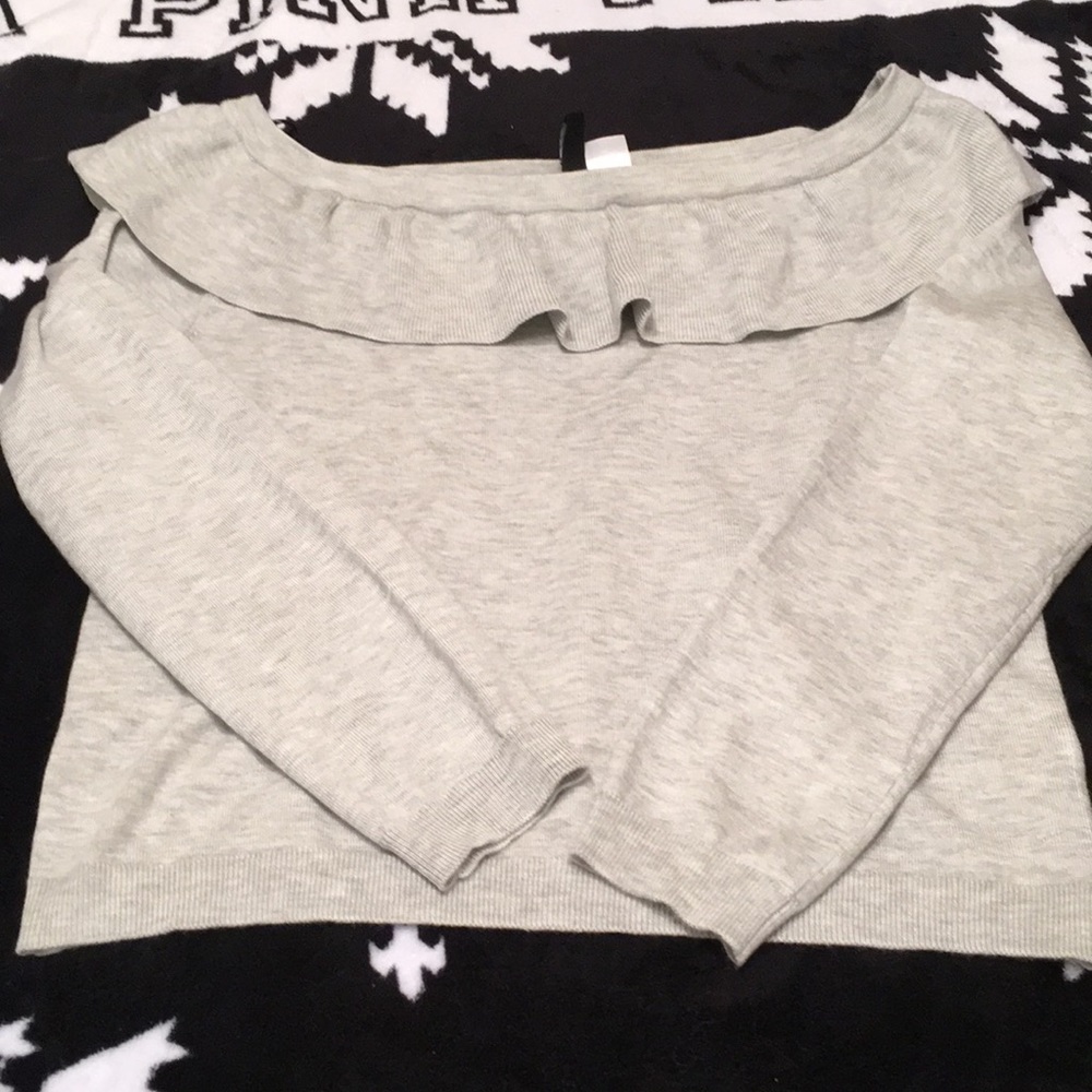 Shoulder sweater ( m) H&M
